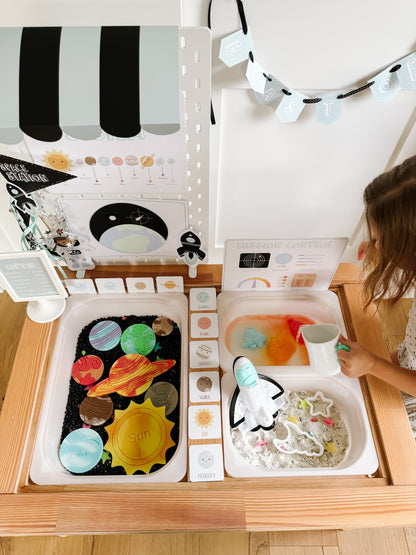 Space Station Printable Dramatic Play Kit