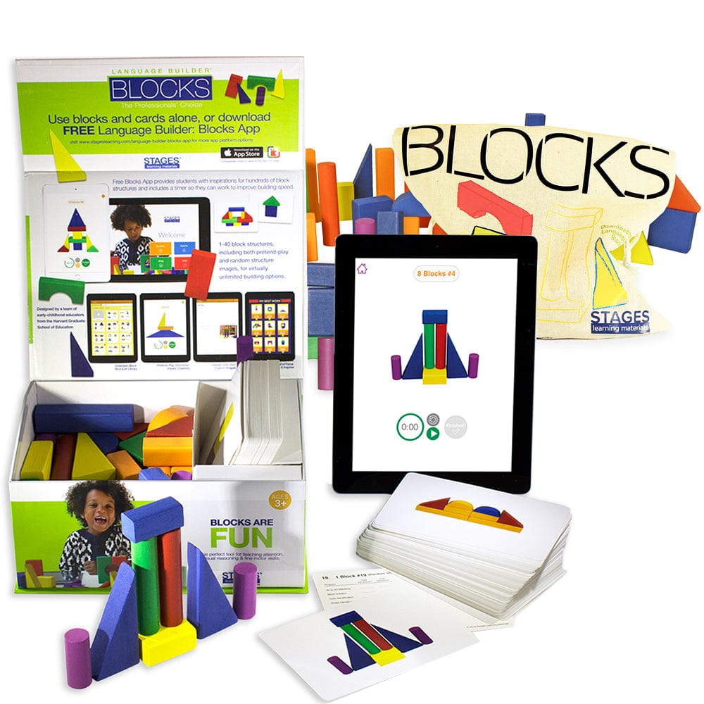 Language Builder Blocks with Additional Blocks Add On