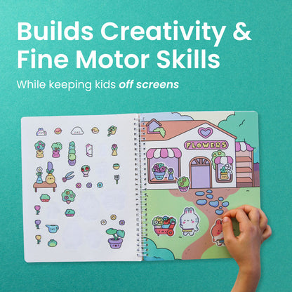 Cute Bunnies Sticker Book