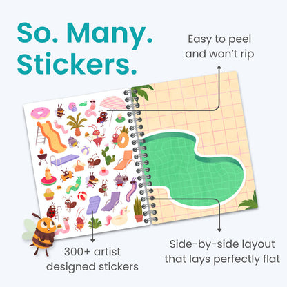 Busy Bugs Sticker Book