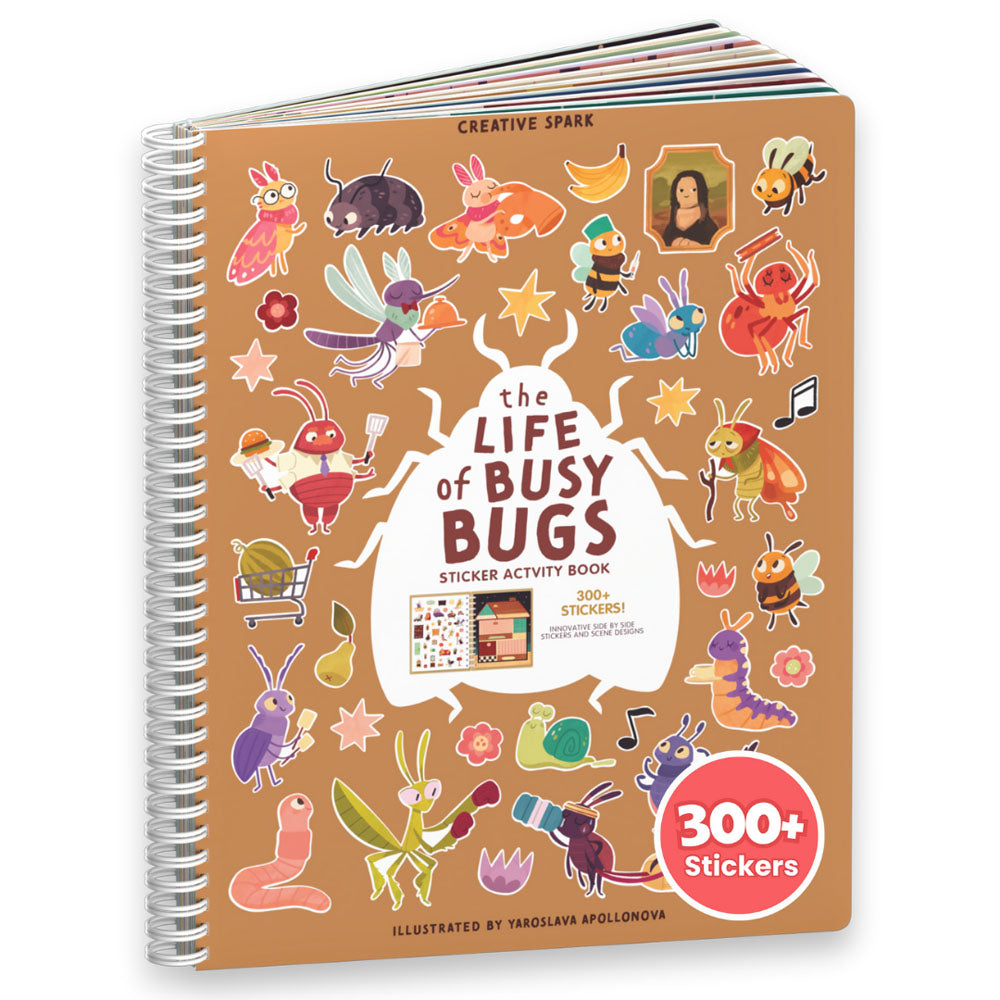 Busy Bugs Sticker Book