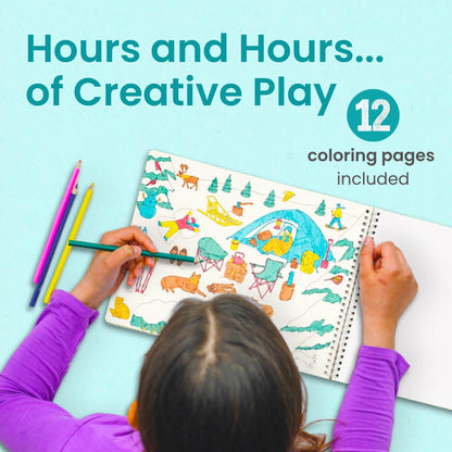 Camping Sticker Book