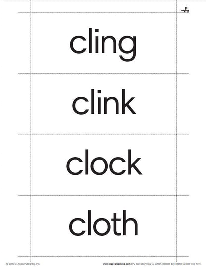 Language Builder: Sight Words & Phonics Cards - Download only