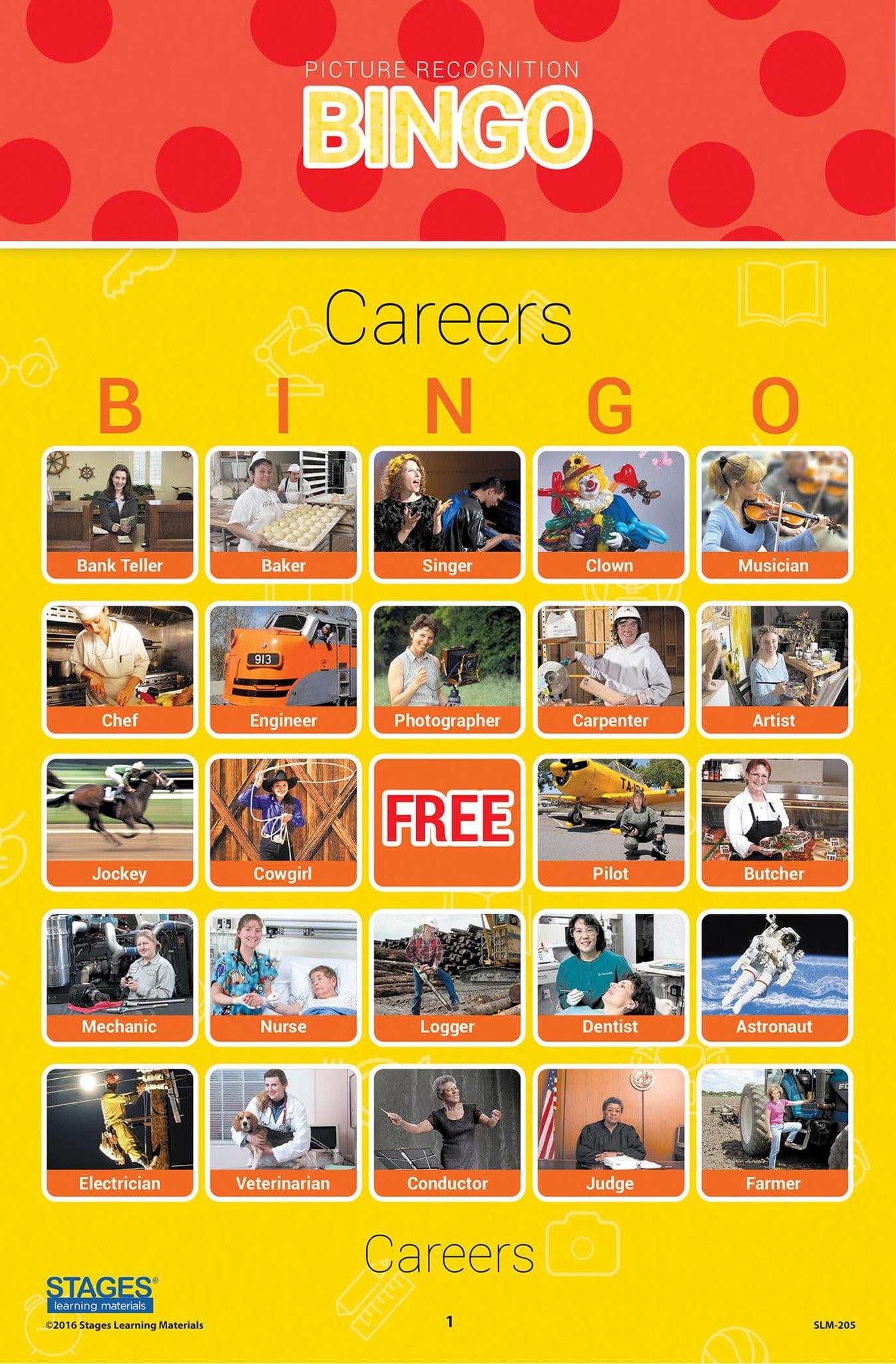 Careers Bingo