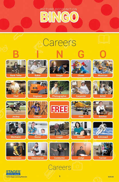 Careers Bingo