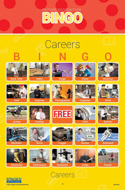 Careers Bingo