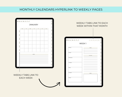 Cleaning & Organization Digital Planner