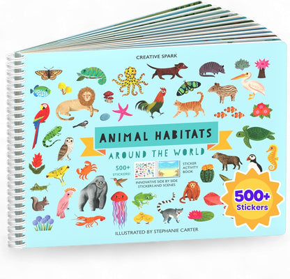 Animal Habitats Sticker Book