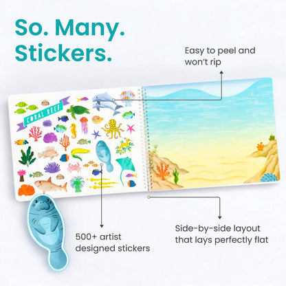 Animal Habitats Sticker Book