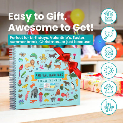 Animal Habitats Sticker Book