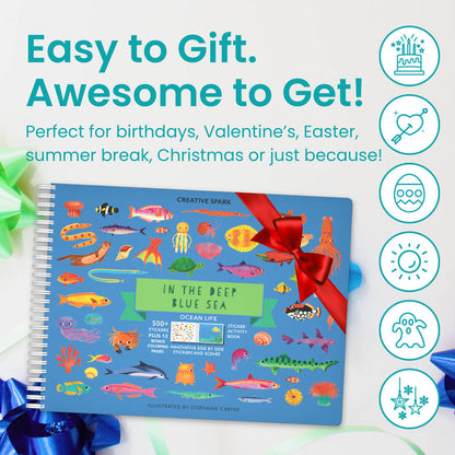 Deep Blue Sea Sticker Book