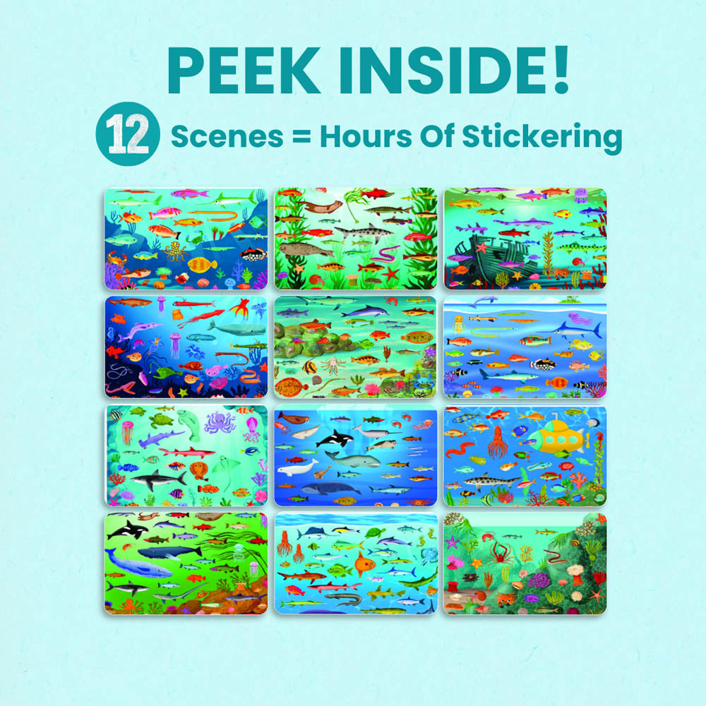 Deep Blue Sea Sticker Book