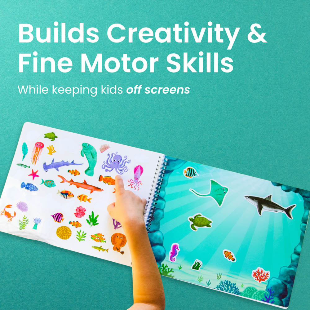 Deep Blue Sea Sticker Book