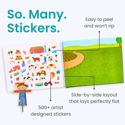Down at the Farm Sticker Book