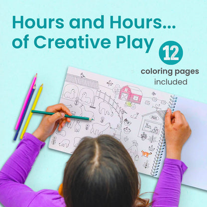 Down at the Farm Sticker Book