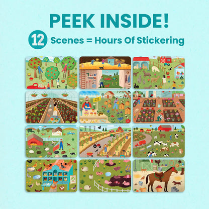Down at the Farm Sticker Book