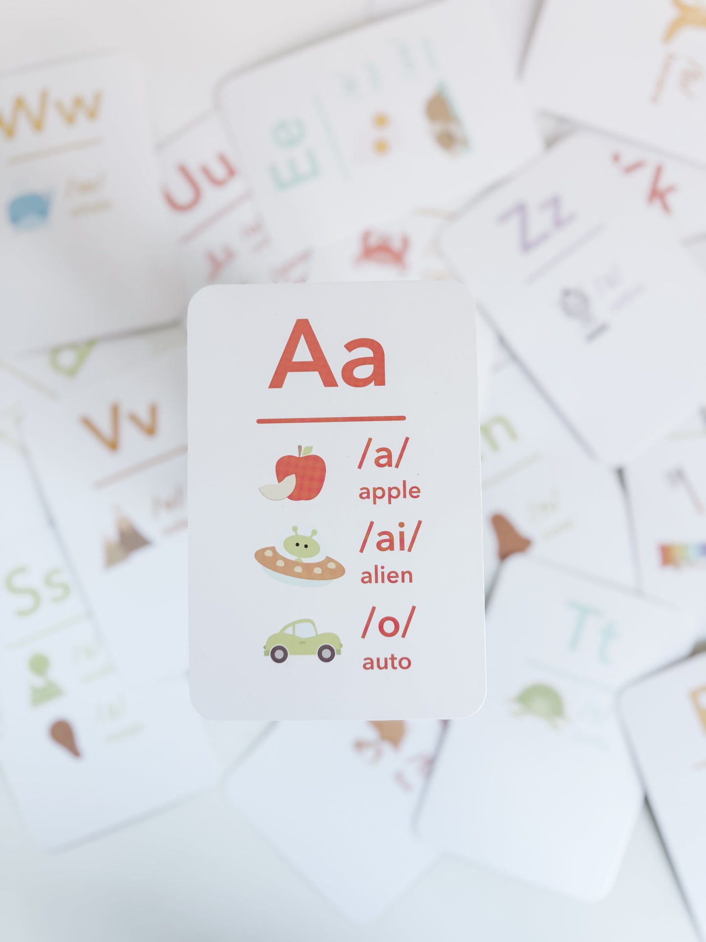 Letter Sounds Phonics Flashcards