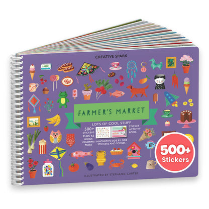 Farmers Market Sticker Book