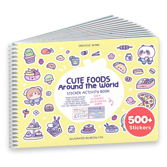 Cute Foods Vol 2 Sticker Book
