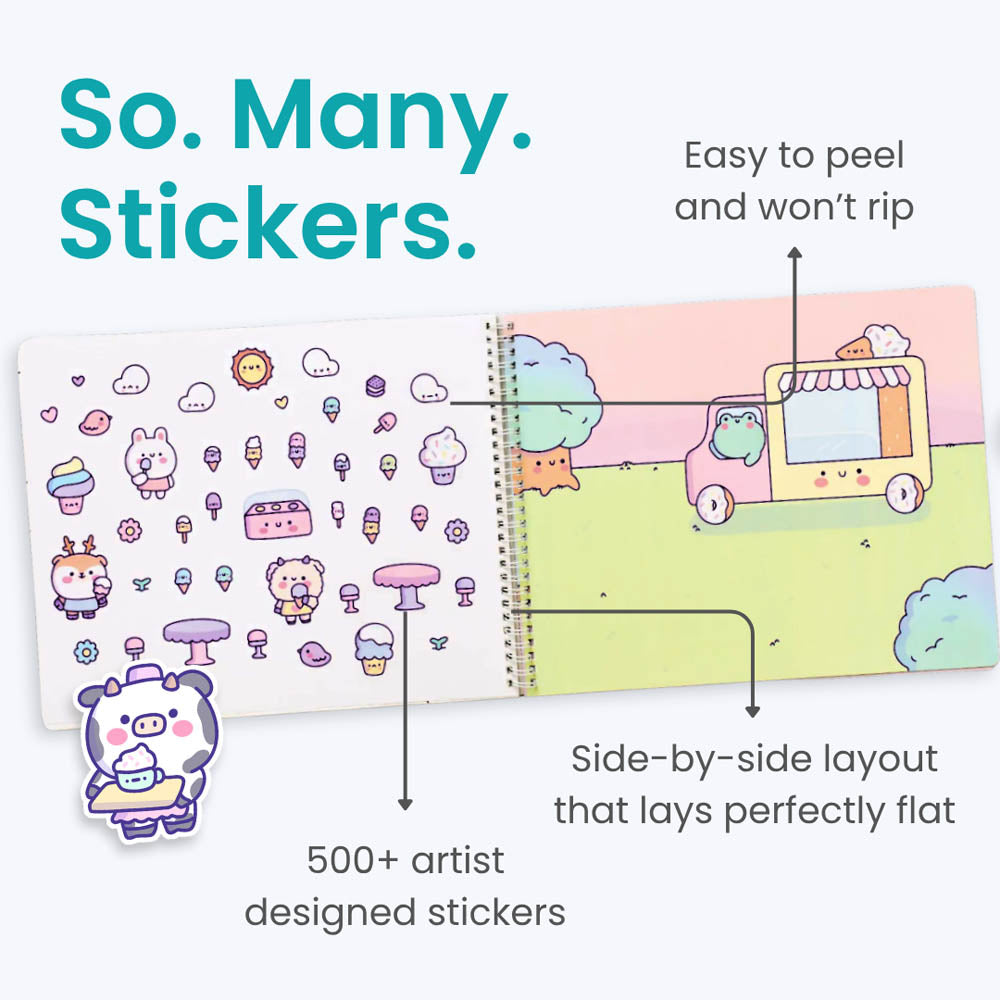 Cute Foods Vol 1 Sticker Book