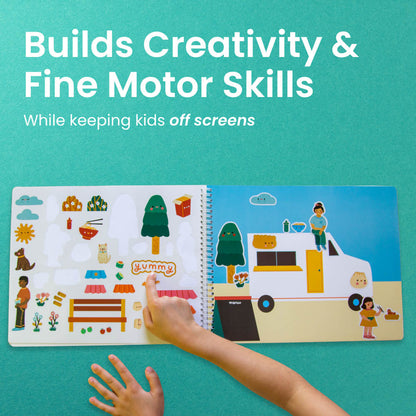 Food Trucks Sticker Book