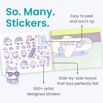 Going on a Trip Sticker Book