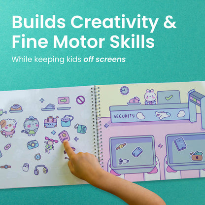 Going on a Trip Sticker Book