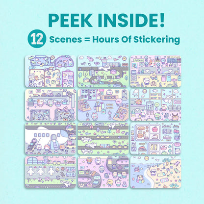 Going on a Trip Sticker Book