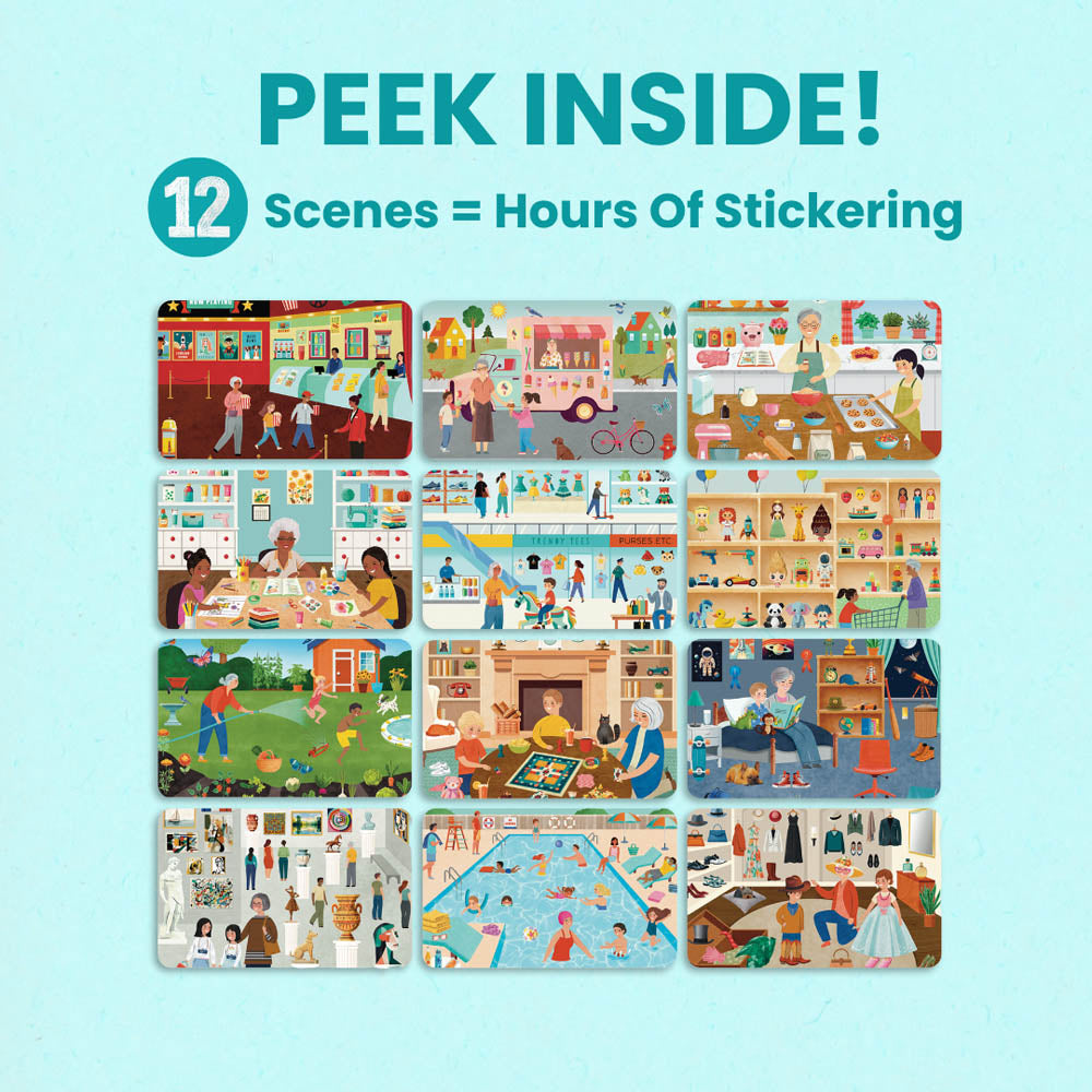 Fun with Gramma Sticker Book