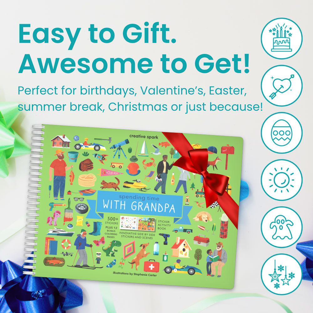 Fun with Grandpa Sticker Book