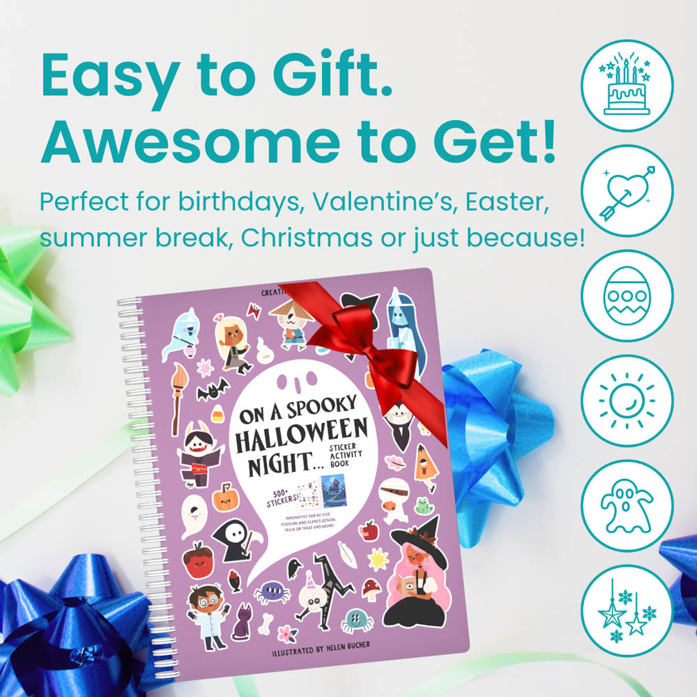 Spooky Halloween Sticker Book