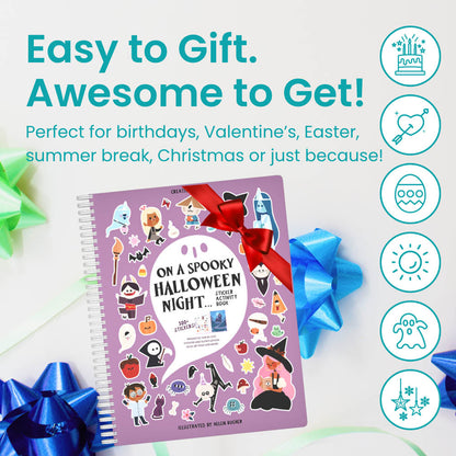 Spooky Halloween Sticker Book