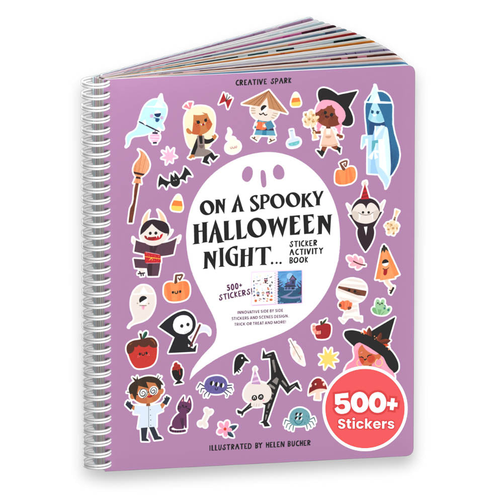 Spooky Halloween Sticker Book