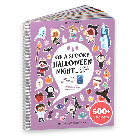 Spooky Halloween Sticker Book