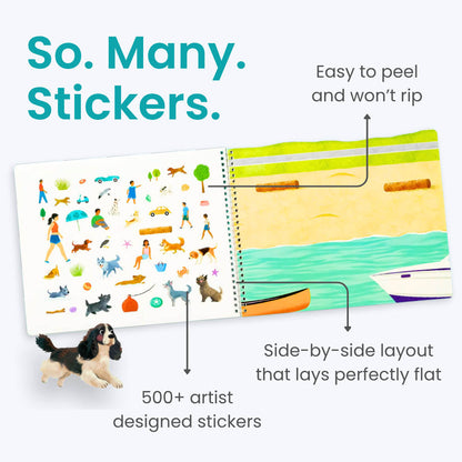 Hello Dogs Sticker Book