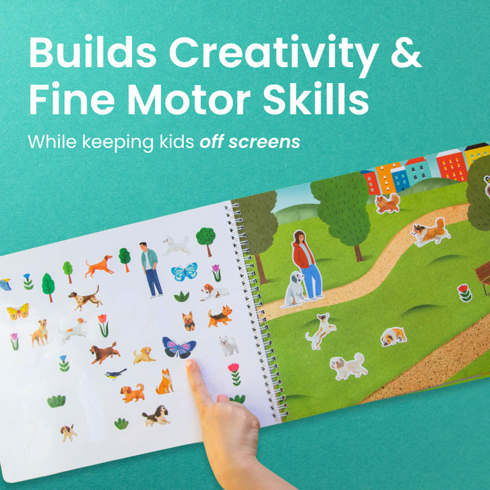 Hello Dogs Sticker Book