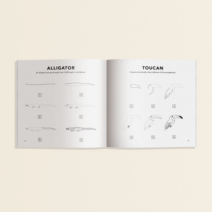 All the Animals: How to Draw Books for Kids [Mini]