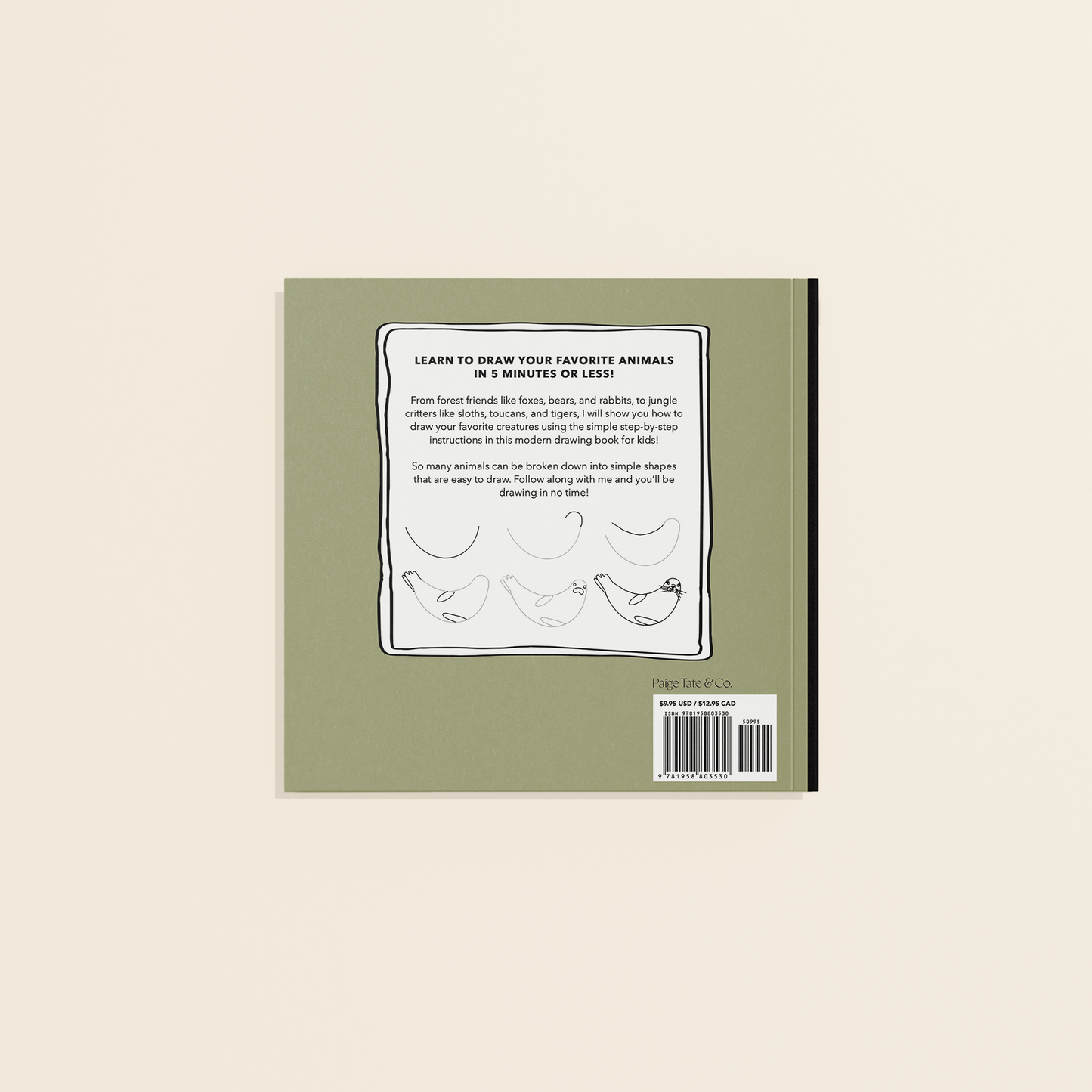 All the Animals: How to Draw Books for Kids [Mini]