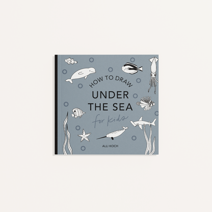 Under the Sea: How to Draw Books for Kids, with Dolphins, Mermaids, and Ocean Animals [Mini]
