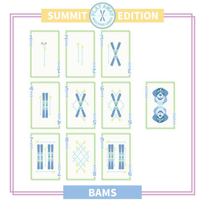 Play Away Mahjong Cards: Summit Edition
