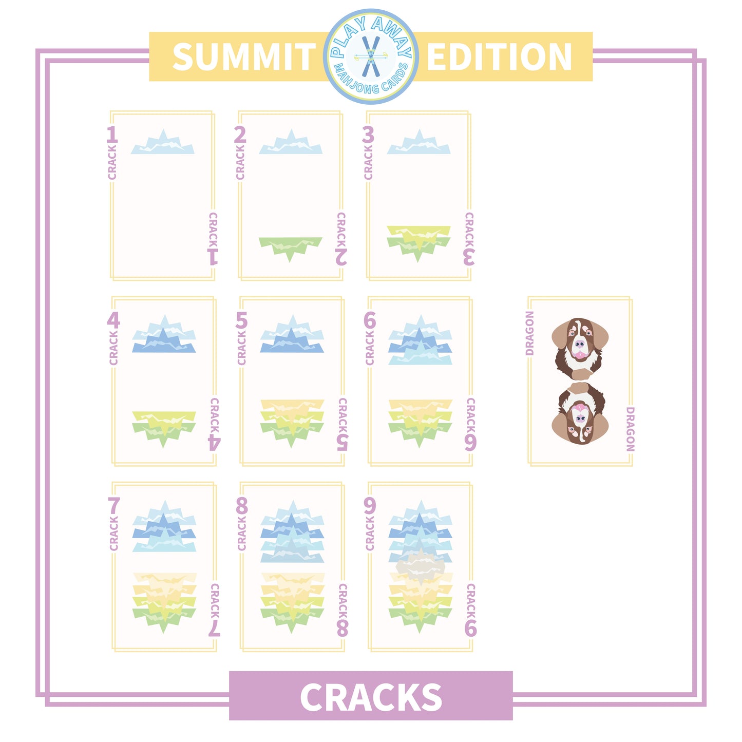 Play Away Mahjong Cards: Summit Edition