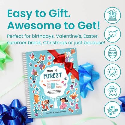 Into the Forest Sticker Book