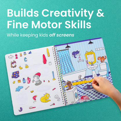 Land of Cats Sticker Book