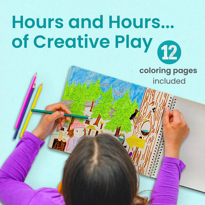 Let's Play Outside Sticker Book