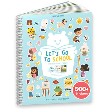 Let's Go To School Sticker Book