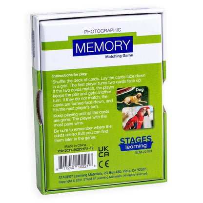 Pets Memory Card Game