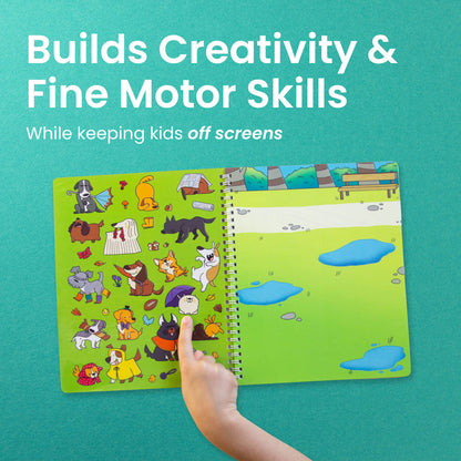 A Pawsome Day Sticker Book