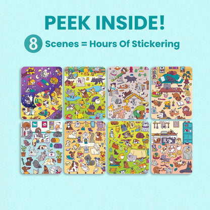 A Pawsome Day Sticker Book