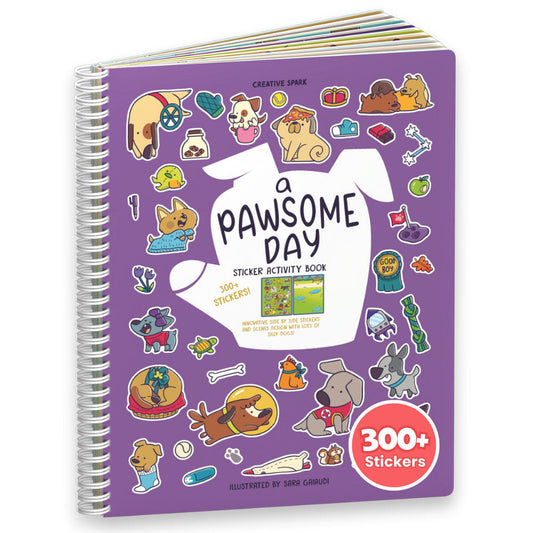 A Pawsome Day Sticker Book