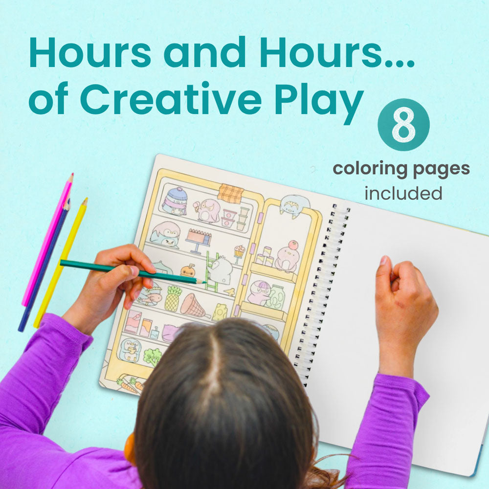 Squishy Penguins Sticker Book